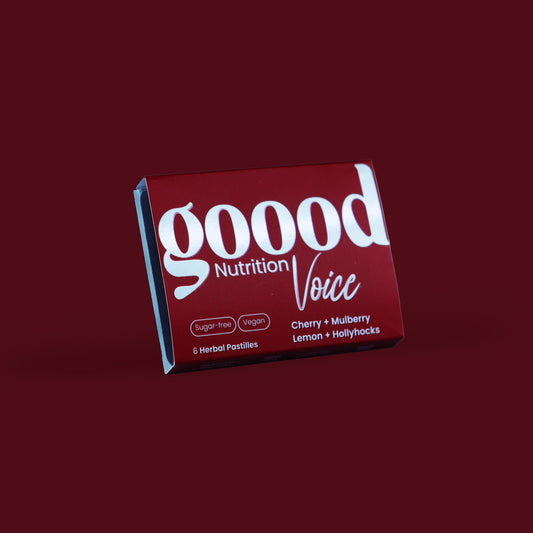 gooodvoice6_front_red_background